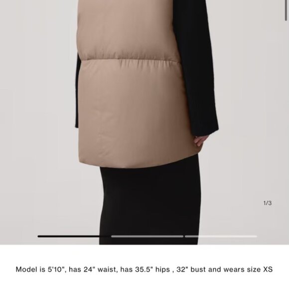 NWT - Canada Goose Garnet Long Vest - Picture 9 of 9